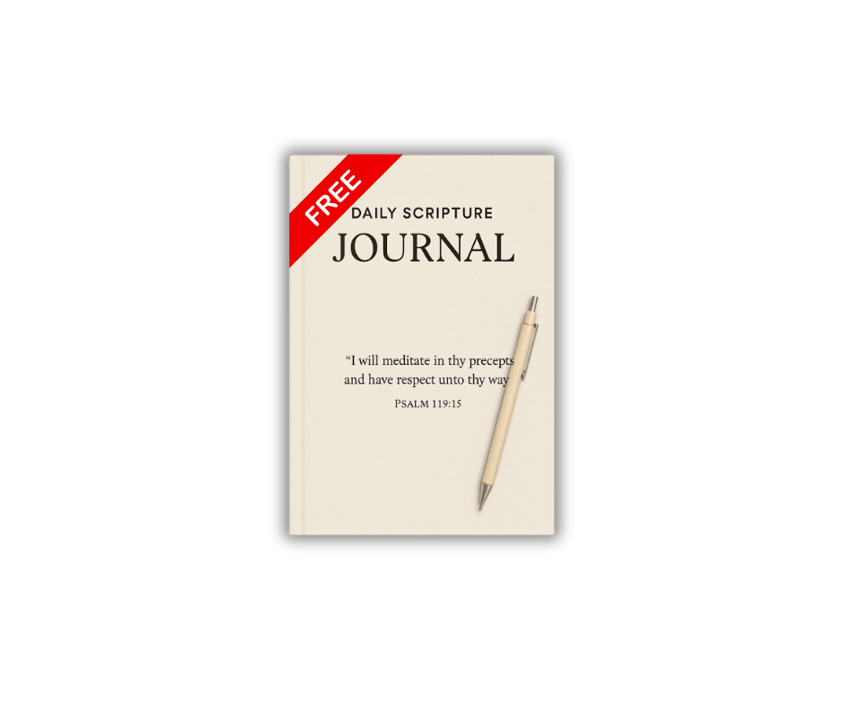 ✝️ 30-Day Bible Study Journal (KJV Printable & Digital Download)